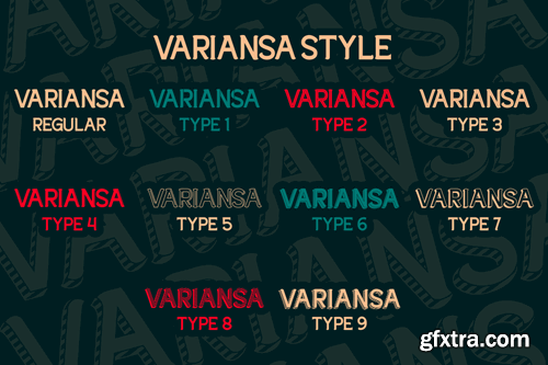 Variansa - Multi Display Font 7RBZKSH