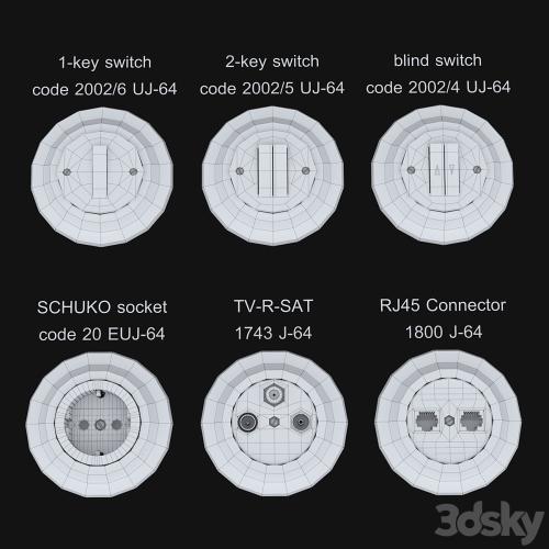 ABB Decento switches.