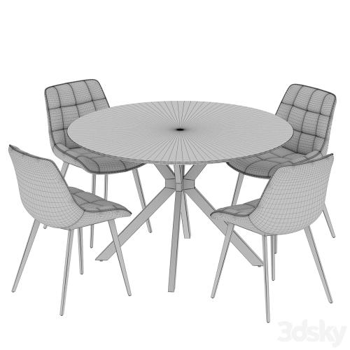 Ralf table Adah chair