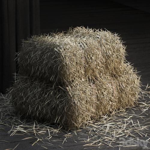 Straw bale (GEOMETRY + SCATTER)