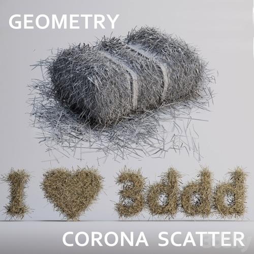 Straw bale (GEOMETRY + SCATTER)