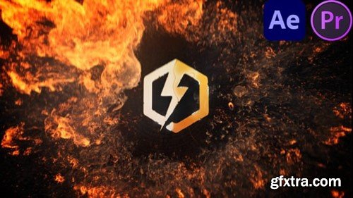 Videohive Fire Explosion Logo 4 54586910