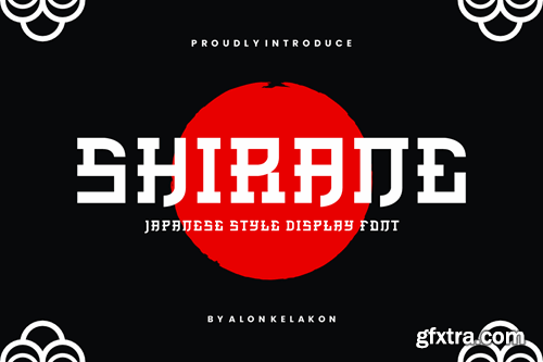 Shirane Japanese Font JVFS7EN