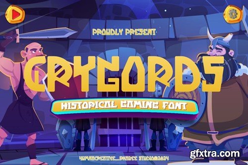 Crygords - Historical Gaming Font YVTMD42