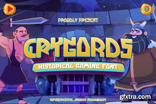 Crygords - Historical Gaming Font YVTMD42