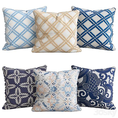 Pillows for sofa 6 pieces No. 84