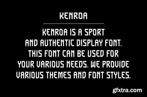 Kenroa - Sport & Tall Font F22Y92R