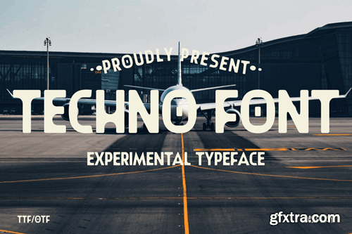 Techno Font CLXK4W7