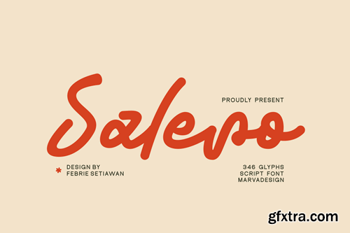 Salero - Script Font FM47BRN