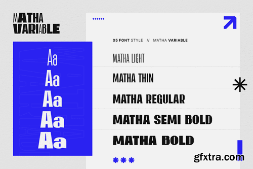 Matha - Sans Serif Variable ZY3LWTK