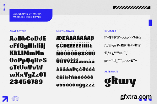 Matha - Sans Serif Variable ZY3LWTK