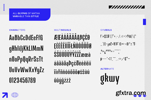 Matha - Sans Serif Variable ZY3LWTK