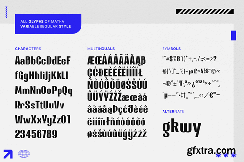 Matha - Sans Serif Variable ZY3LWTK