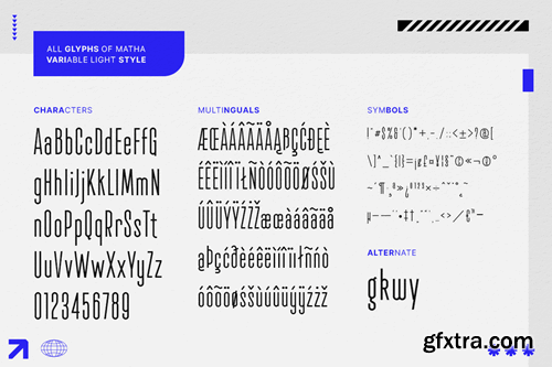 Matha - Sans Serif Variable ZY3LWTK