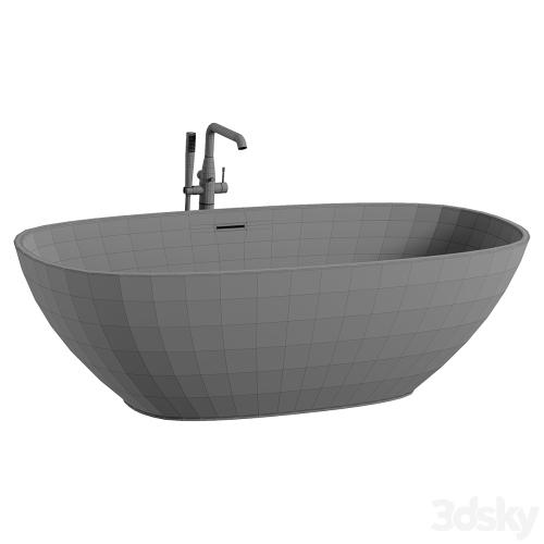 Aqua de Marco Angelo artificial stone bathtub