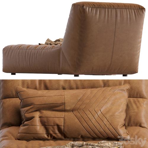 Coco Republic Timothy Oulton Shabby Chaise