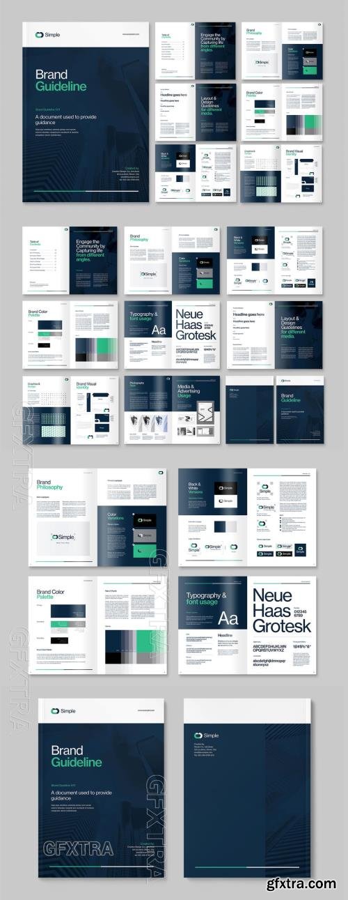 Brand Guideline Layout 764574885