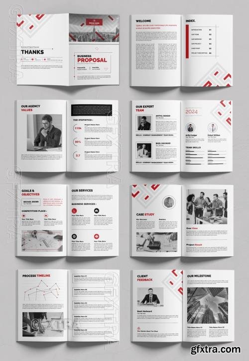 Business Proposal Design Template Layout 769143411