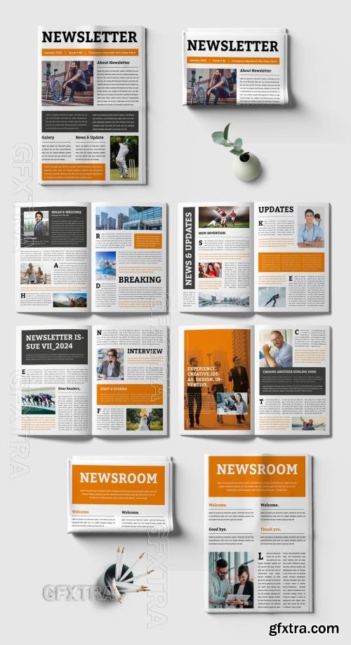 Newsletter Template 769143268