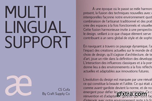 CS Cofa – Modern Font LASS8ZH