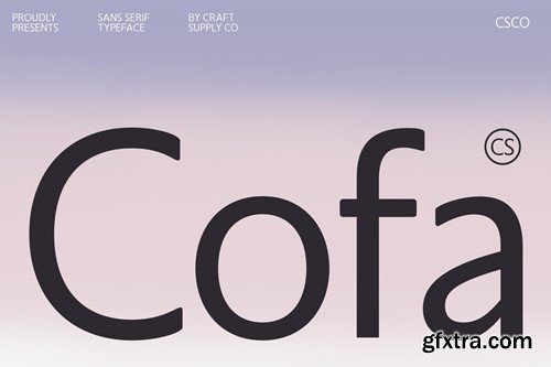 CS Cofa – Modern Font LASS8ZH