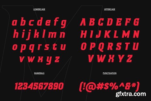 Gearzero - Modern Sport Racing Italic Font H3FS56M