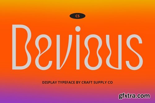 CS Devious – Psychedelic Font MLYS3DW