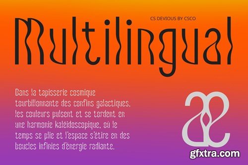 CS Devious – Psychedelic Font MLYS3DW