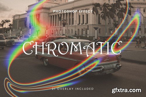 Chromatic Overlay Photo Effect CSD5SV8