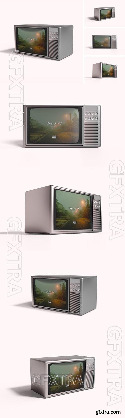 Retro Tv Mockup 7CPRUVC