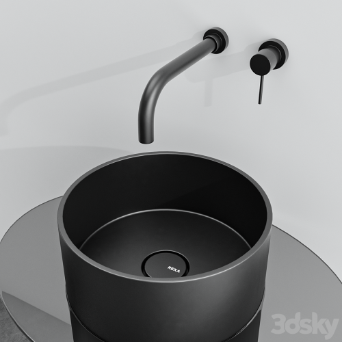 freestanding washbasin by rexa