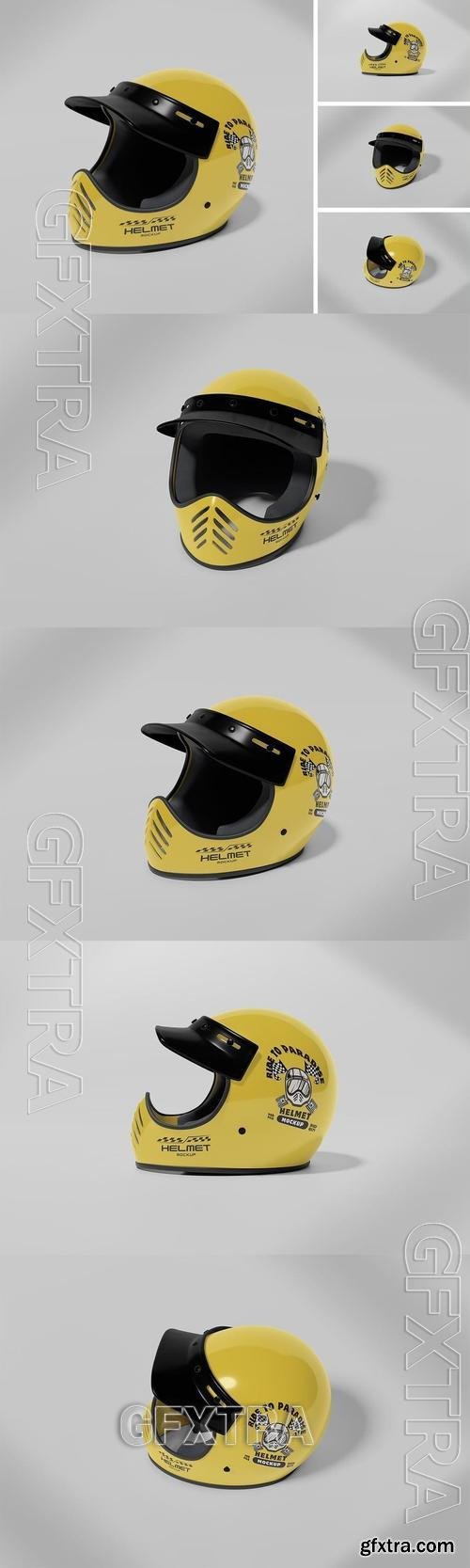 Motorcycle Helmet Mockup S2BHPTW