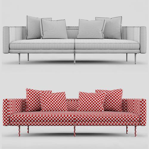 Minotti tori sofa