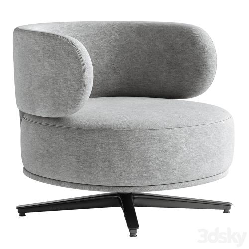 AKIKO LOUNGE Armchair By Gallotti&Radice