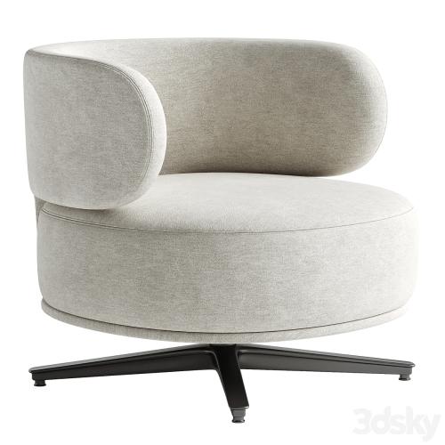 AKIKO LOUNGE Armchair By Gallotti&Radice