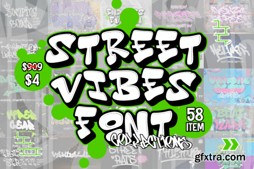 Street Vibes Font Bundle