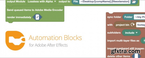 Aescripts Automation Blocks for After Effects v1.1.000