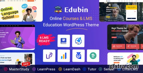 Themeforest - Edubin - Education WordPress Theme 24037792 v9.2.16 - Nulled