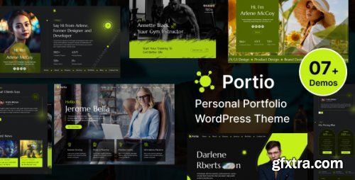 Themeforest - Portio - Personal Portfolio Resume WordPress Theme 53294451 v1.0 - Nulled