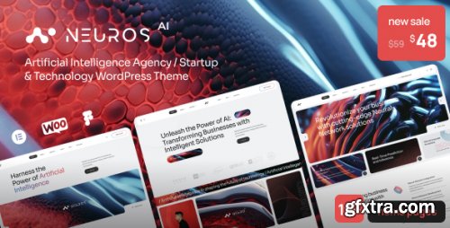 Themeforest - Neuros | AI Agency &amp; Technology WordPress Theme 52246267 v1.5.0 - Nulled