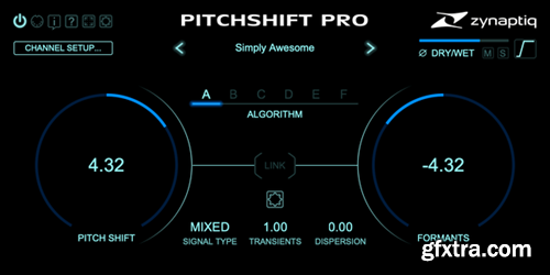 Zynaptiq PITCHSHIFT PRO v1.0.0