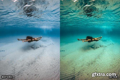 Scuba Diving Lightroom Presets Pack 3JSFRNR