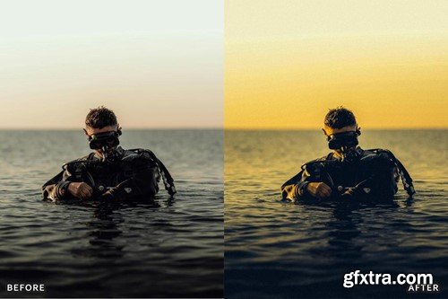 Scuba Diving Lightroom Presets Pack 3JSFRNR