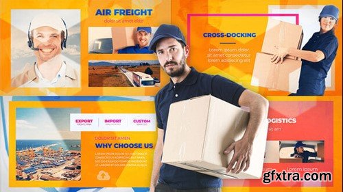 Videohive Logistic Presentation - Delivery Company Promotion 23594742