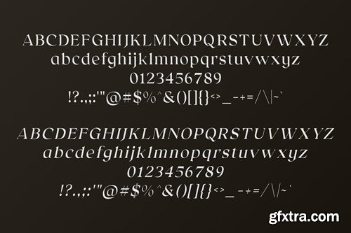 Glaming - Classic Elegant Serif PTGJSSB