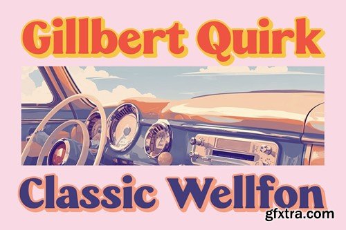 Wellfon - Modern Retro Serif Typeface S7866NX