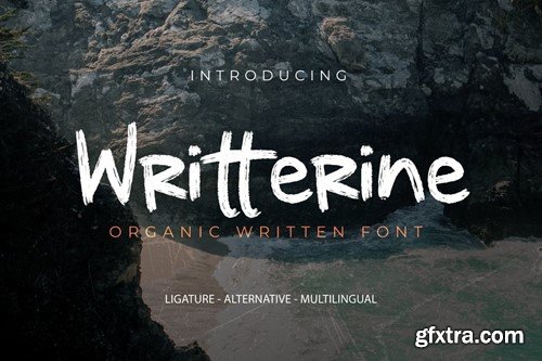 Writterine - Brush Handwritten VV8WR2D