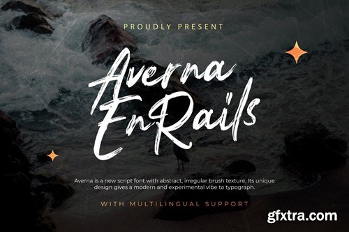 Averna En Rails - Brush Handwritten PTK6RV7