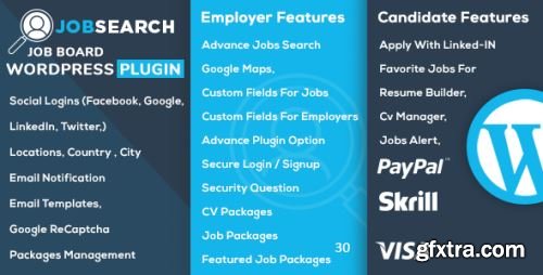 CodeCanyon - JobSearch WP Job Board WordPress Plugin v2.6.3 - 21066856 - Nulled