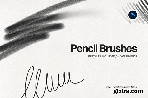 Basic Pencil Photoshop Brushes NLHTTT5